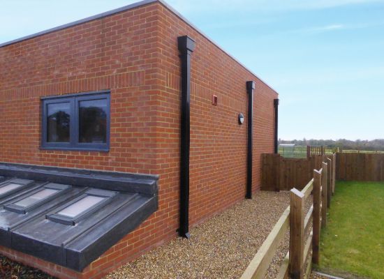 Box gutter system